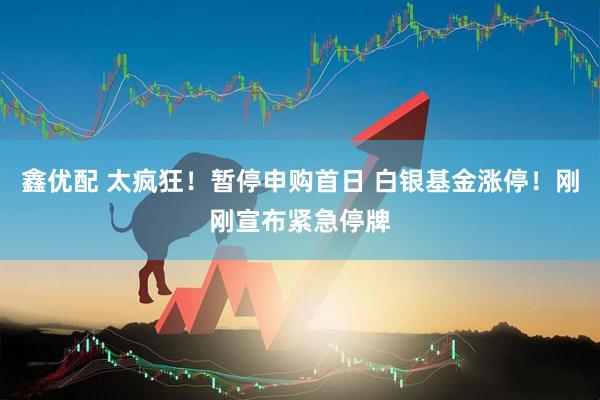 鑫优配 太疯狂！暂停申购首日 白银基金涨停！刚刚宣布紧急停牌